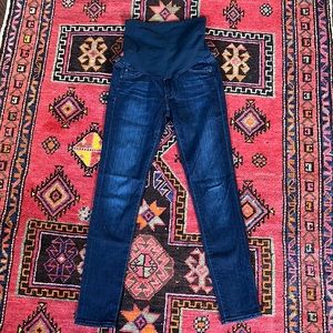 AG Maternity Over the Belly Skinny Jeans size 25